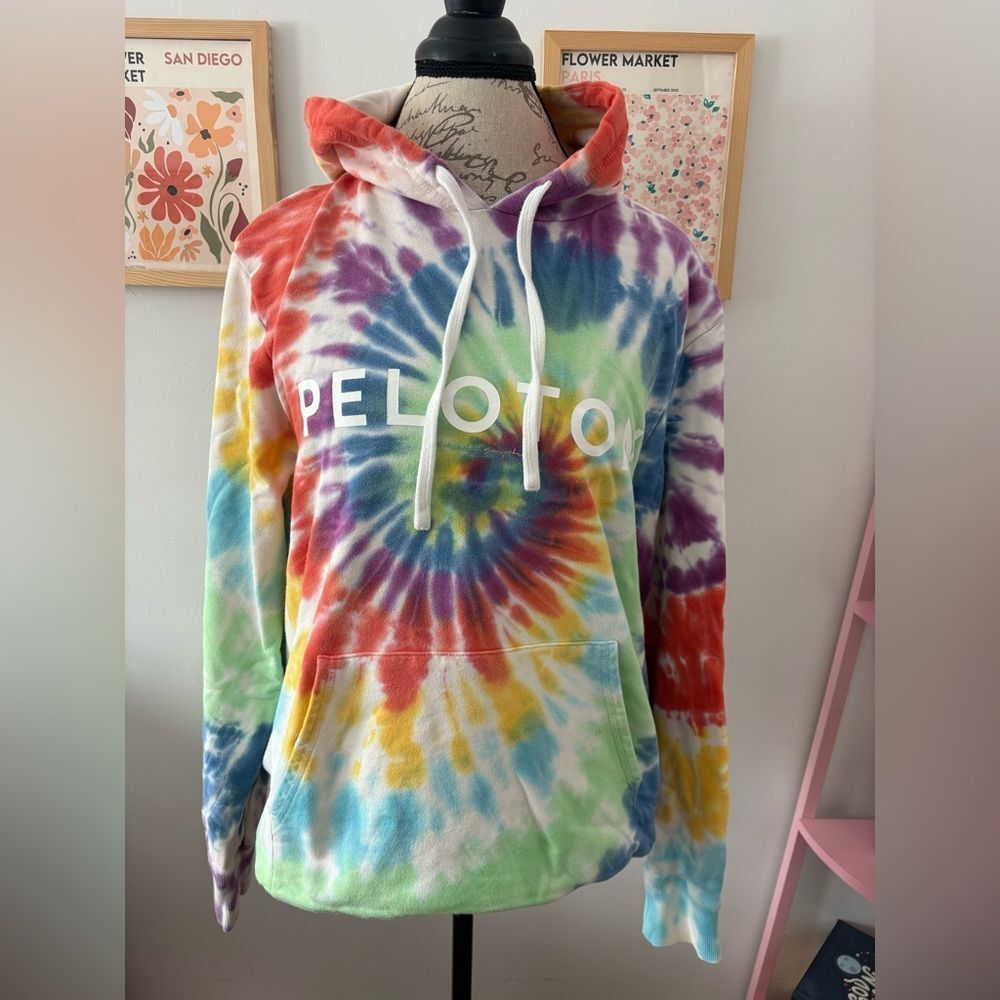 Spiritual Gangster Tie Dye Peloton Hoodie